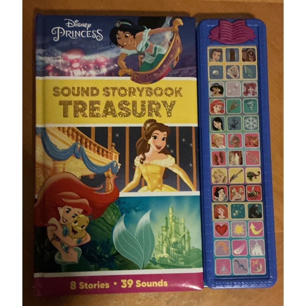 Disney Princess - Sound Storybook Treasury 39-Button Sound Book - PI‎ Kids